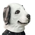 thumbnail image 1 of Máscara realista de perro blanco de resina para cosplay de Halloween, 1 of 3