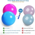 thumbnail image 5 of Summer Clearance! Tic-Tac-Toe Pool Toys Games - Giant Floating Tic Tac Toe Game Float - Party Pool Game Toys Floats Yard Field Day Games Outdoor Beach Toys for Adults Teens K*ids(10x Balls 1x Pump), 5 of 8