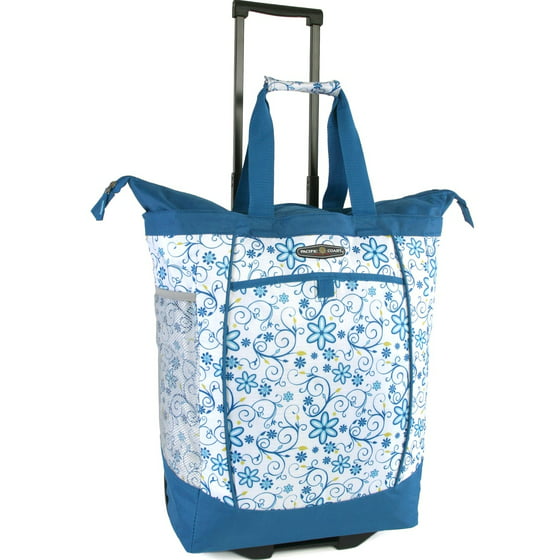 Pacific Coast - Rolling Shopping Tote Bag - 0