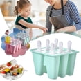 thumbnail image 3 of Ice Mold Creative Silicone Ice Grid Summer DIY Homemade Artifact Ice Cube Cream Ice Mold Box, 3 of 8
