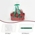 thumbnail image 2 of CHERISHGARD Cotton Basket with Gift Bags and Ribbons, Baby Gift Basket with Bow for Toys, 2 of 6