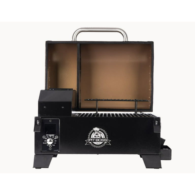 Pit Boss Pro Series 850-Sq in Hammertone Pellet Grill with smart  compatibility in the Pellet Grills department at