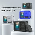 thumbnail image 2 of Silicone Sleeve Case Compatible For Hero 13 Lens Cap & Lanyard & Battery Side Cover Action Camera Accessories, 2 of 9