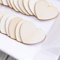 thumbnail image 2 of Kate Aspen Wooden Guest Book Alternative (Set of 75) Wodden Hearts, One Size, Brown, 2 of 3