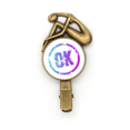 thumbnail image 1 of Estoy de acuerdo. Broche broche broche broche Metal retro, 1 of 3