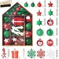thumbnail image 2 of MesaSe 70Pcs Christmas Tree Ornament Set  Christmas Ball Ornament Hanging Christmas Tree Reusable  Tree Ornament Christmas Tree Decoration for Holiday Christmas, 2 of 10