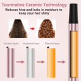 thumbnail image 3 of 3-in-1 Curling Iron Set with Interchangeable Barrels 0.35" 1" 1.25", Fast Heating Curling Wand for Versatile Curls Waves & Crimps, Hair Waver Styler Ideal for Gifts, 3 of 8