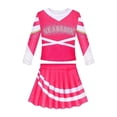 thumbnail image 1 of Zombies 3 Zombie disfraz de escuela secundaria, vestido de porristas para niños, faldas superiores para niñas pequeñas, monos de carnaval y Halloween, 1 of 5