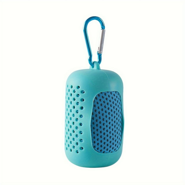 1 Toalla de camping, toalla de enfriamiento, toallas de hielo para cuello y rostro, toalla fría suave y transpirable para yoga, entrenamiento, gimnasio, golf, camping, mantente fresco y refrescado ...