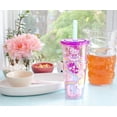 thumbnail image 2 of Vaso Silver Buffalo Sanrio Hello Kitty de 700 ml con tapa y pajita, 2 of 6