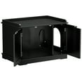 thumbnail image 5 of WDZS Litter Box Enclosure Furniture, Cat Washroom, Hidden Litter Box Cover, Cabinet for Large Cat, Dog Proof Cat Litter Boxes, Hideaway Litter Box, Cat House,Black, 5 of 11