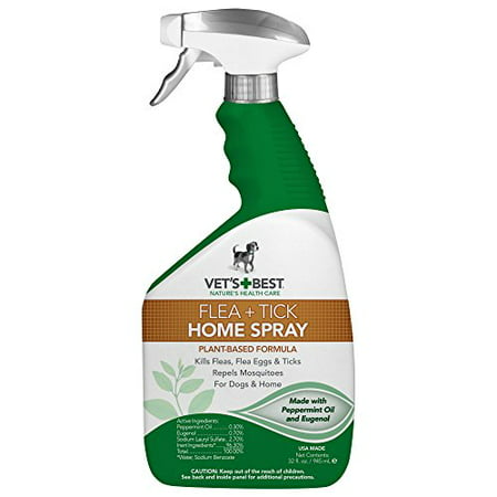 Bestselling Flea & Tick Home Spray by Vet's Best: Use for Dogs &