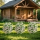 thumbnail image 1 of Outdoor Color Breath Ground Plug Simulation Plant Ground Nail Decoration Courtyard Garden Ground Fake Flowers, 1 of 6