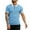 Sky Blue, variant on Mens Short Sleeve Polo Shirts Shirts for Men Polo Shirts for Men Button Down T Shirts for Mens Polo Shirts with Business Casual(Sky Blue,XL)