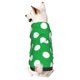 thumbnail image 1 of Fotbe Green And White Polka Dot Sudadera con Estampado para Perros Pequeños – Suéter con Capucha para Mascotas, Tela Suave de Forro Polar con Bolsillo-Medium, 1 of 7