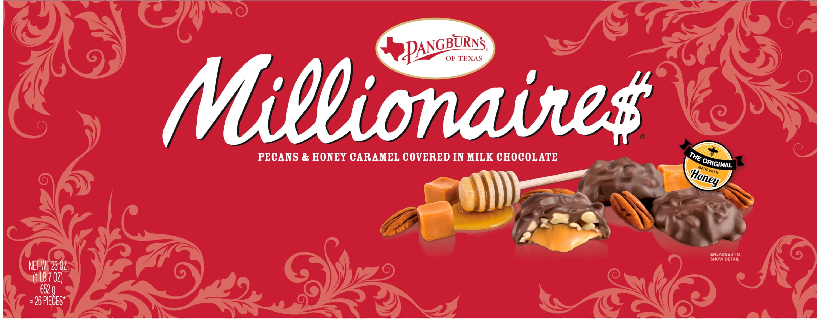 Pangburn s Of Texas Holiday Millionaires Jumbo Gift Box 23 Oz 26 