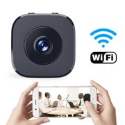Smart Wireless Security Camera Motion Detection Wifi Surveillance Camera (Black)