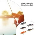 thumbnail image 6 of Sinyiin Multi Jointed Swimbaits with Treble Hook 10cm Fishing Lure Artificial Hard Baits, 6 of 13