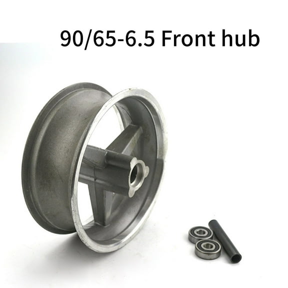 90/65-6.5 Rim Front Aluminum Alloy Wheel Hub, For 49cc Mini Dirt Bike e Scooter Moto
