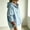 Light Blue, variant on Sheghy Denim Zip Jacket for Women Colorblock Long Sleeve Button Fall Winter Outerwear Light Blue S
