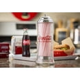 thumbnail image 3 of Dispensador de Pajillas Tablecraft Coca-Cola Vidrio con Tapa de Metal, 3 of 3
