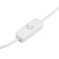 thumbnail image 5 of Unique Bargains USB Male to 5.5x2.1mm DC Male Extension Cord with Switch 150cm White, 5 of 5