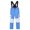 Blue, variant on Kids Girl's Waterproof Ski Bib Pants Winter Snow Snowboard Ski Pants Insulated Overalls Fashion Strap Snowsuit