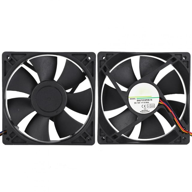 T angxi Ventilador de enfriamiento para PC PWM, DC12V 0.8A 4Pin 3000RPM Ventilador de enfriamiento de Cuchillas de plástico con Control automático de Velocidad PWM para PC/Sever/Miner Amonsee No