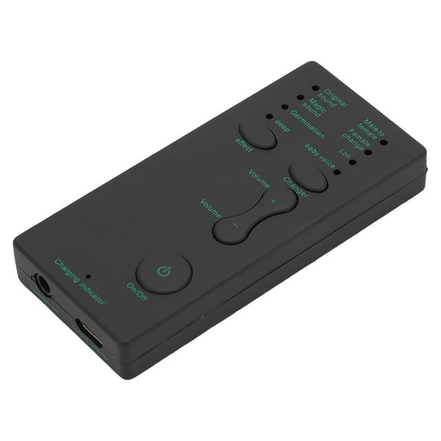 Modulador De Voz, Cambiador De Voz Plug And Play USB Recargable 8 Modos Para Cantar En
