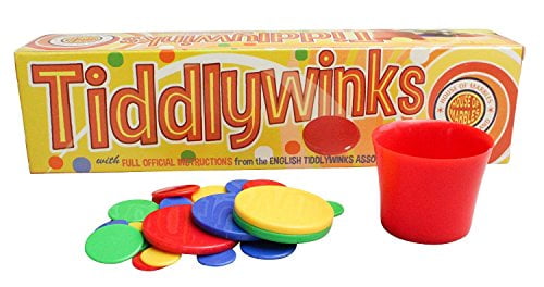 Metal Jacks & Tiddlywinks Glass Marbles Tin Traditional Retro Classic Games 