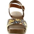 thumbnail image 3 of Style & Co. Womens Anddreas Faux Leather Clog Heel Sandals, 3 of 3