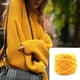 thumbnail image 2 of Bewildely Hilo de tejer de poliéster de mezcla de algodón de alta calidad, 1 unidad, tejido de hilo de ganchillo, bufanda, suéter, accesorios para tejer Tela de costura y artesanía amarillo dorado Bewildely HA8497-06B, 2 of 6