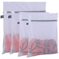 thumbnail image 1 of Juego de bolsas de lavado reutilizables, bolsa de lavandería con cremallera de alta calidad, selección de tamaños versátiles para una organización flexible, bolsas de lavandería de malla de panal,, 1 of 6