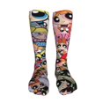 thumbnail image 2 of The Powerpuff Girls Womens Knee High Socks Casual Long Stockings 20 Inches Tube Socks Boot Midcalf Stocking, 2 of 8