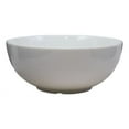 thumbnail image 3 of Pack Of 2 Large Contemporary Round White Jade Melamine Ramen Pho Vegetable Bowls, 3 of 5