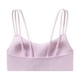 thumbnail image 7 of vigerkar Sports Bras for Women High Support Full Coverage Wireless Padded Yoga Bras No Underwire Seamless Workout Crop Tops Pink, XXL, 7 of 7