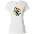 thumbnail image 3 of Inktastic Dinosaur Skeleton Halloween Women's T-Shirt, 3 of 5