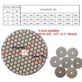 thumbnail image 2 of 5 Inch Polishing Pads Sanding Pad Wet Dry Polish Kit Tools For Granite Marble Stone, 2 of 6