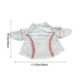 thumbnail image 3 of Porch Goose Costume, Czzoypi Sports Theme Goose Outfit, 23 Inch Polyester Lawn Goose Clothing for Football Basketball Decor, White, 3 of 6