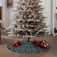 thumbnail image 6 of Kll Mandala Christmas Tree Skirt 36",Party Decorations Farmhouse For Christmas Decorations Holiday Party, 6 of 8