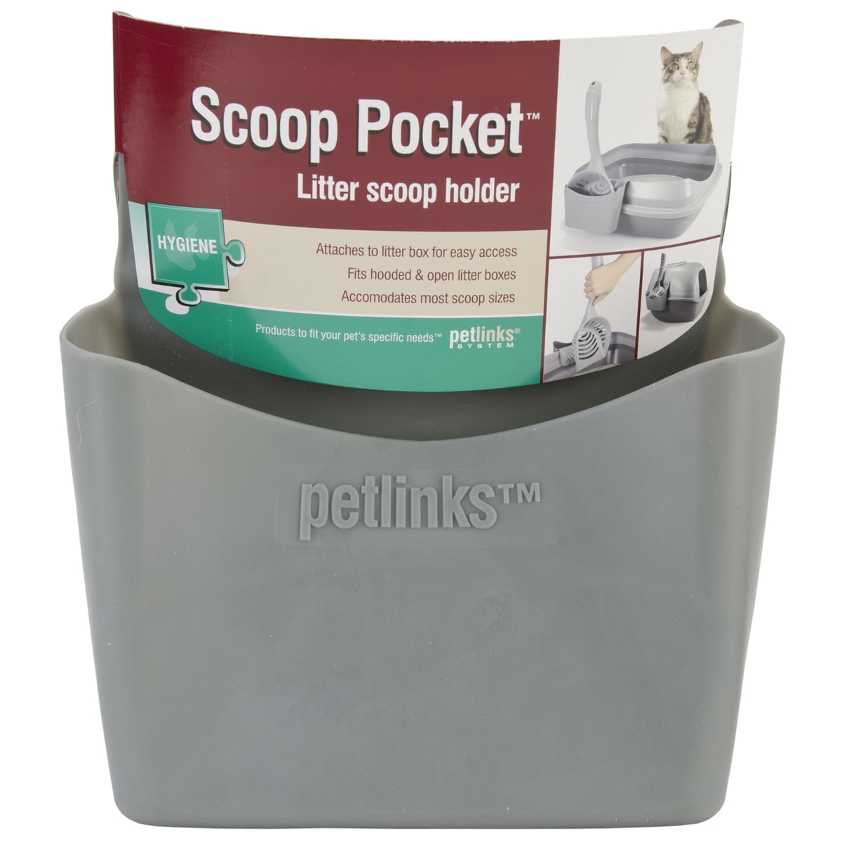 litter box scoop holder