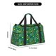 thumbnail image 3 of Fotbe Tennis Rackets and Balls Bolsa de Viaje con Estampado, Bolsa de Fin de Semana para Mujer con Compartimento para Zapatos, Bolsa de Gimnasio con Bolsillo Húmedo, 3 of 7