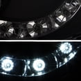 thumbnail image 7 of AKKON - For Toyota Tacoma Pickup Black Smoke Dual Ring Design Projector LED Replacement Headlights, 7 of 7