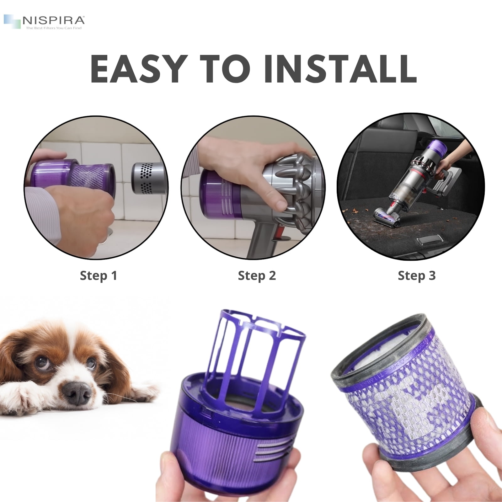 Nispira Vacuum Filter - Thumbnail 5