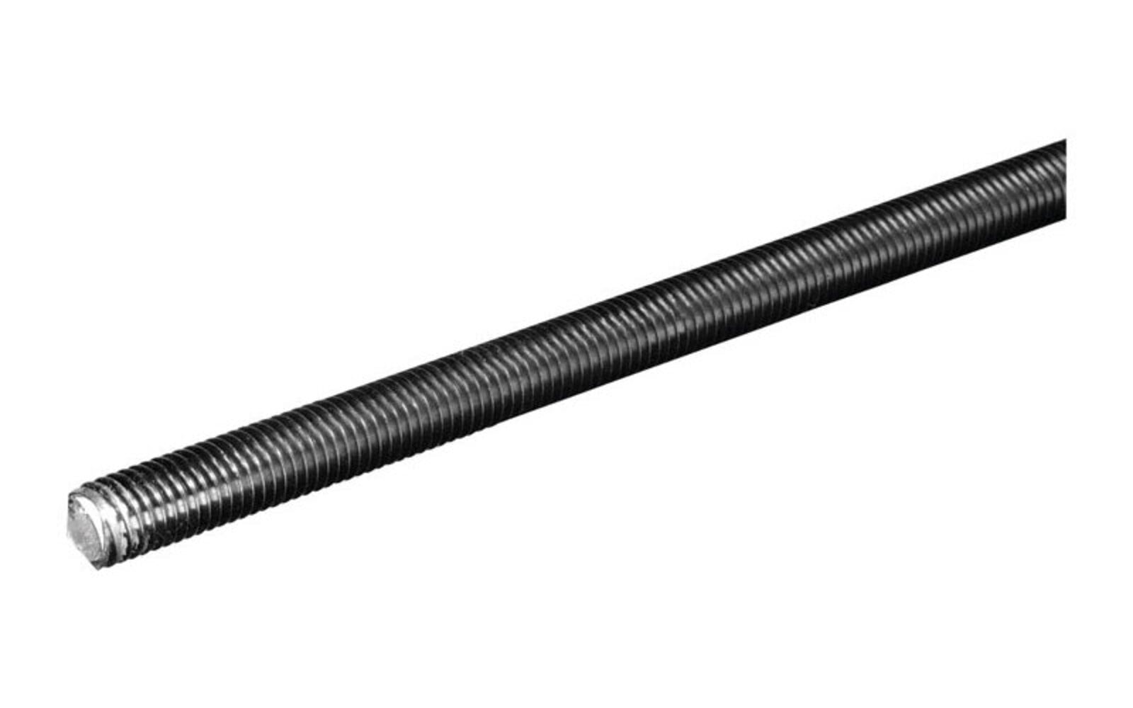Boltmaster Steelworks Boltmaster 1/2-13 in. Dia. x 36 in. L Steel Threaded Rod — Construction & DIY Use, Standard Hardware Spec