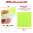 thumbnail image 3 of Fluorescent Safety Reflective Tape Warning Tape Reflective Eye-catching Strip, 3 of 8