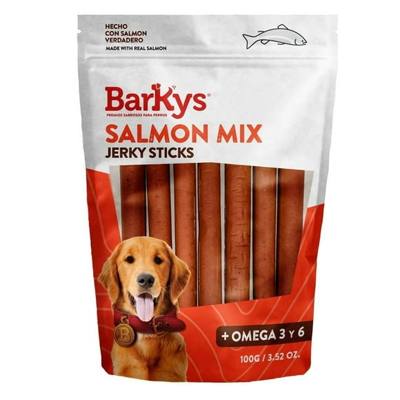 Botana para Perro Barkys Salmon Mix 100 g