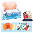 thumbnail image 3 of Juguetes De Caja De Pañuelos Toalla 8 Bufandas Tirar Tejidos Actividades Juguetes El mejor regalo para bebés pequeños (Océano), 3 of 7