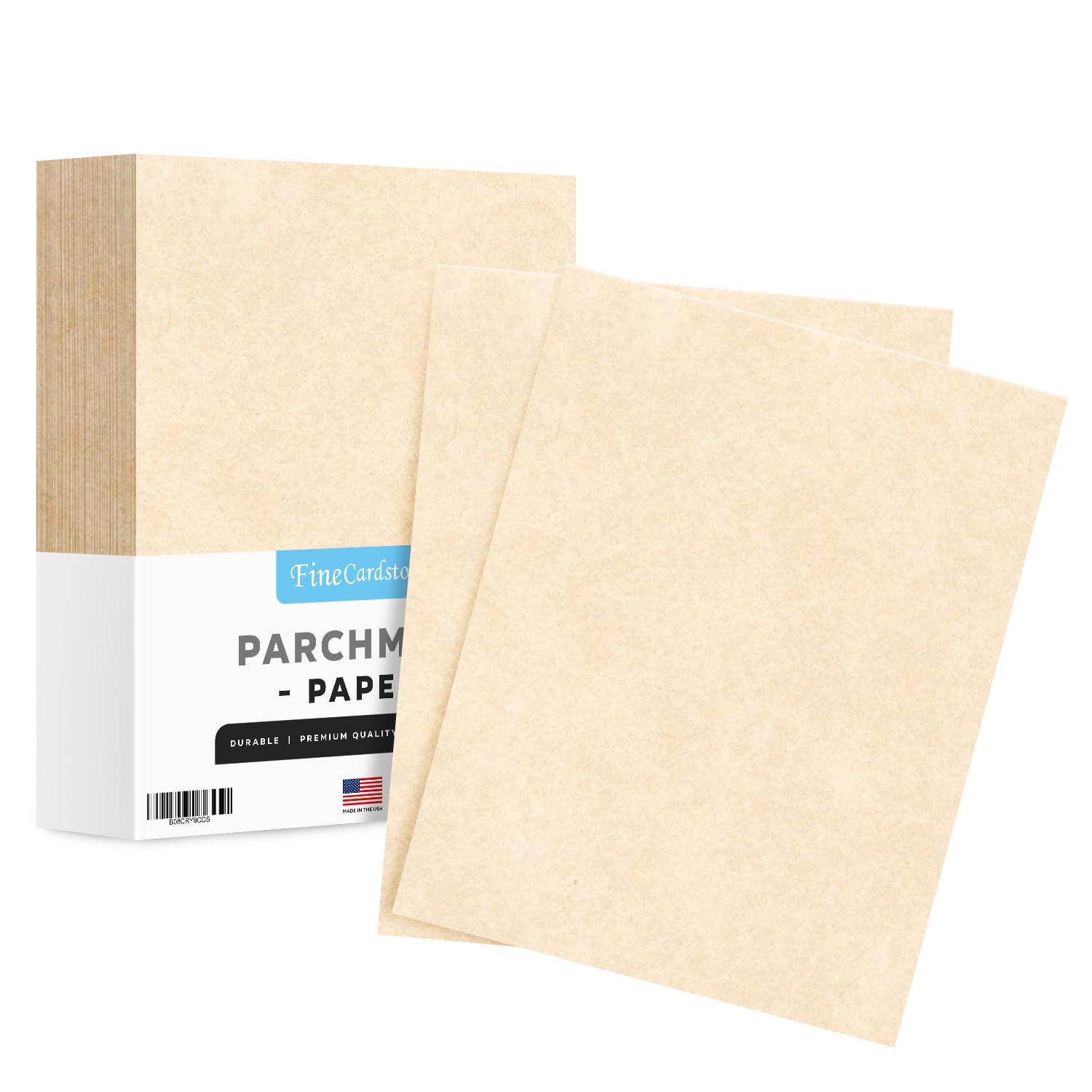 100 Old Age Parchment Paper for Writing - 24/60 Text Sheets - B5