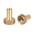 thumbnail image 4 of Brass Barb Hose Fitting Connector Adapter 12mm Barbedx1/2G Female Pipe 2pcs, 4 of 4